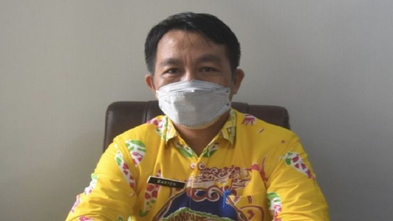 Kepala DPU Kabupaten Gunung Mas Baryen. ANTARA/HO-Diskominfosantik Gunung Mas