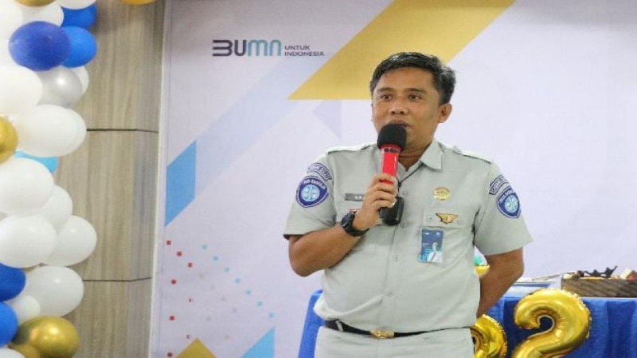 Kepala Jasa Raharja Sulut Amaluddin Salam. ANTARA/HO-Humas Jasa Raharja (1)
