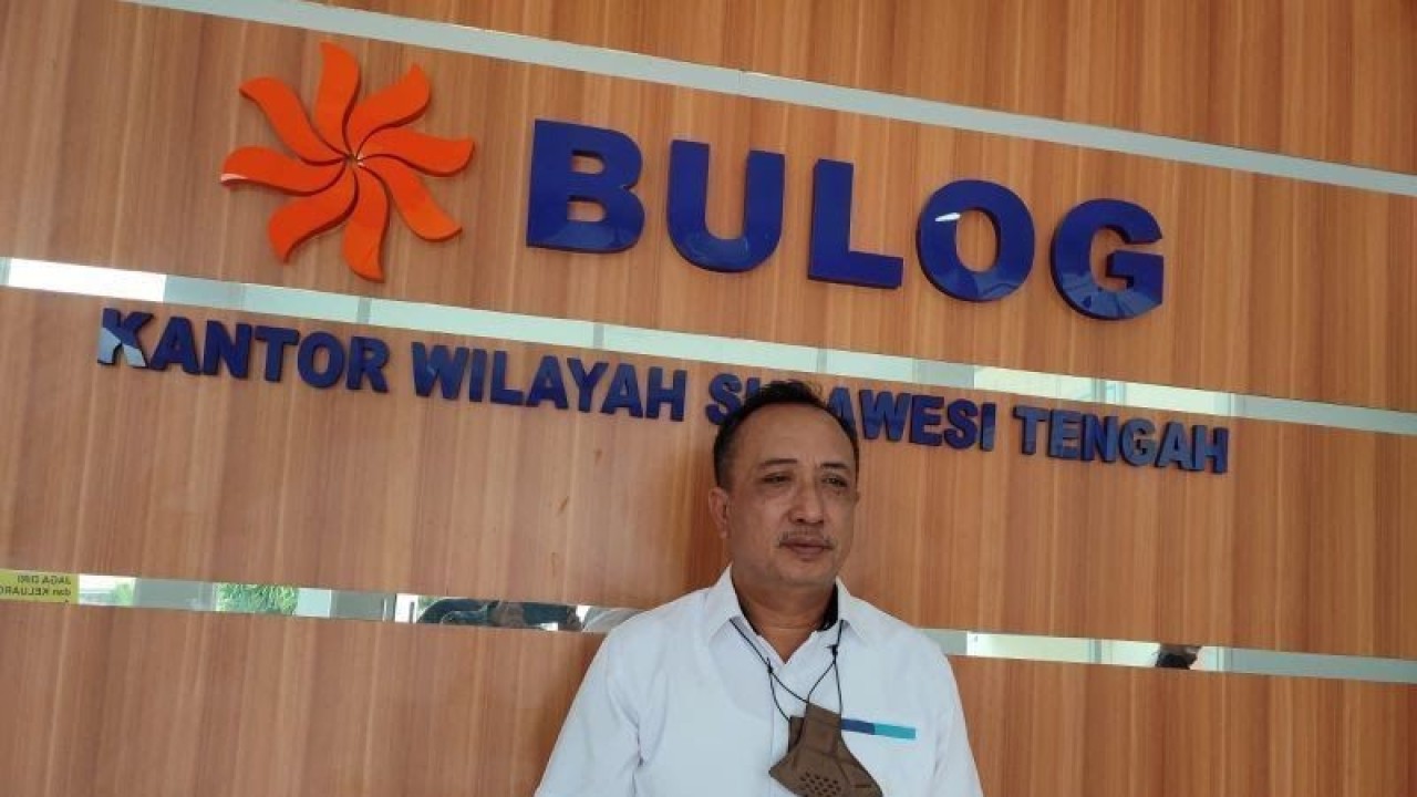 Kepala Kanwil Perum Bulog Sulawesi Tengah, David Susanto. ANTARA/Muhammad Izfaldi