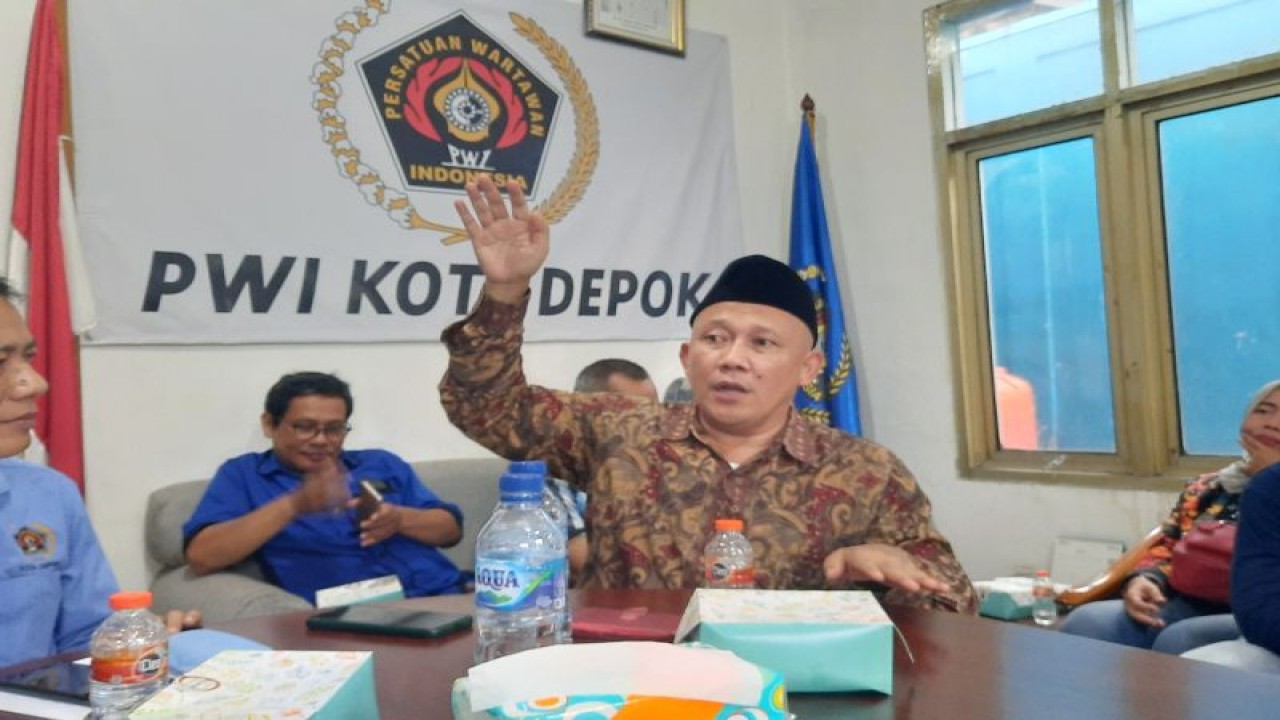 Ketua Baznas Kota Depok, Endang Ahmad Yani (ANTARA/Foto: Feru Lantara)