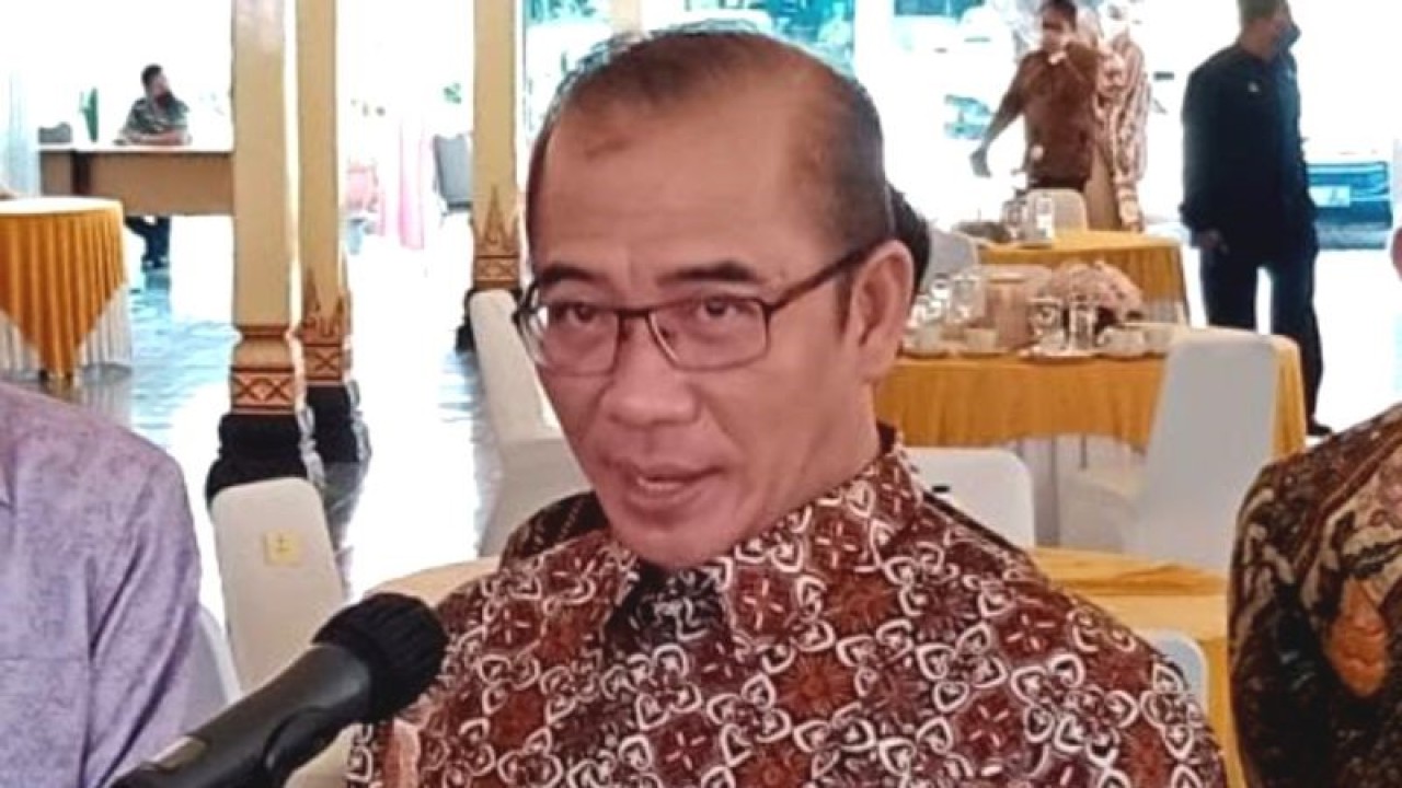 Ketua Komisi Pemilihan Umum (KPU) RI Hasyim Asy'ari (ANTARA/Luqman Hakim)