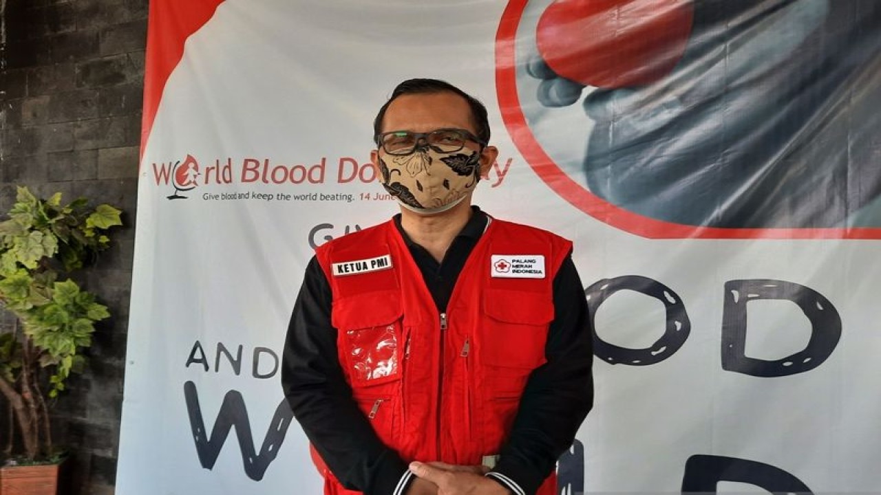 Ketua PMI Kota Depok, Dudi Mi’raz. ANTARA/Feru Lantara