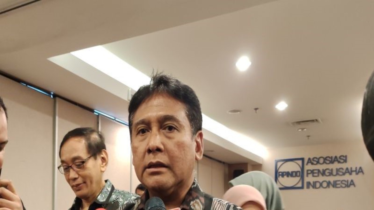Ketua Umum Apindo Hariyadi Sukamdani. ANTARA/Ade Irma Junida