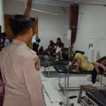 Korban saat dirawat di Puskesmas di Lombok Tengah, NTB (ANTARA/Humas Polres Lombok Tengah)-1679031764