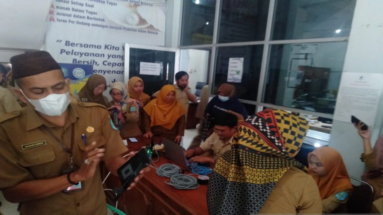 Layanan penbuatan KTP digital (ANTARA/Kasmono)