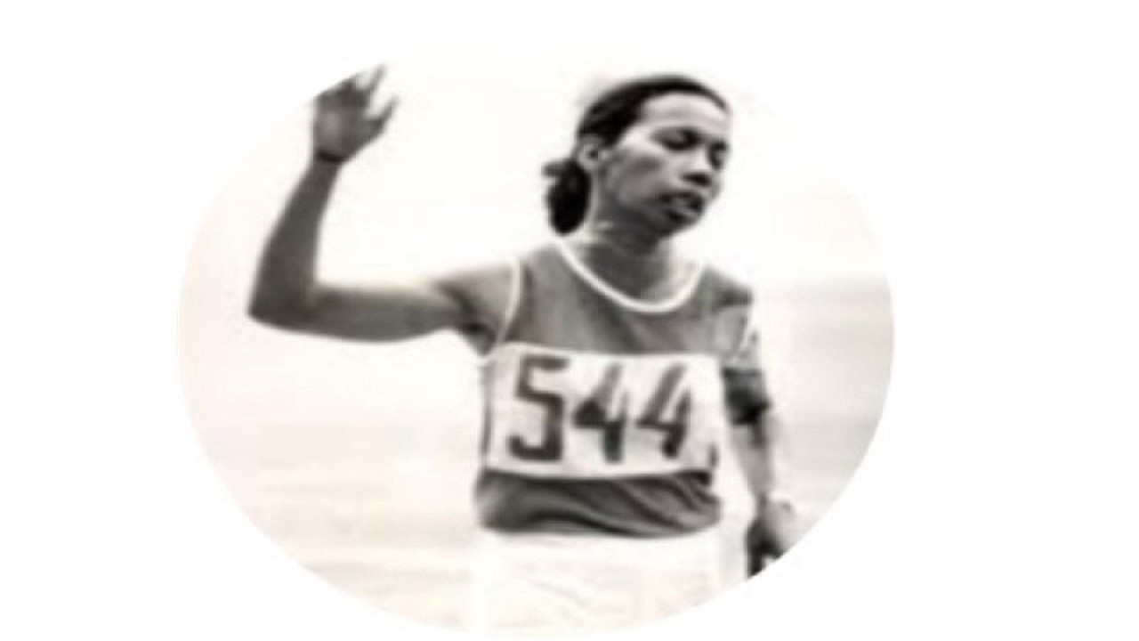 Legenda atletik peserta Olimpiade Carolina Rieuwpassa (ANTARA/HO-KONI Pusat)