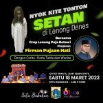 Lenong Puja Betawi bawakan lakon "Setan" di Setu Babakan-1678938556