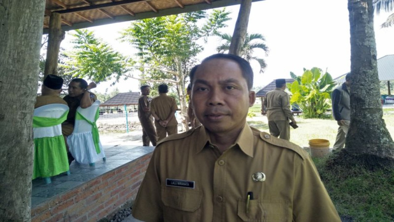 Kepala Bappeda Lombok Tengah, Nusa Tenggara Barat, Lalu Wiranata (ANTARA/Akhyar)