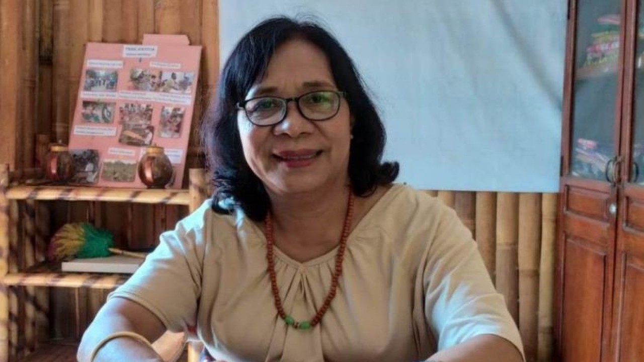 Ketua Lembaga Perlindungan Anak (LPA) Provinsi Nusa Tenggara Timur Veronika Ata. ANTARA/Aloysius Lewokeda