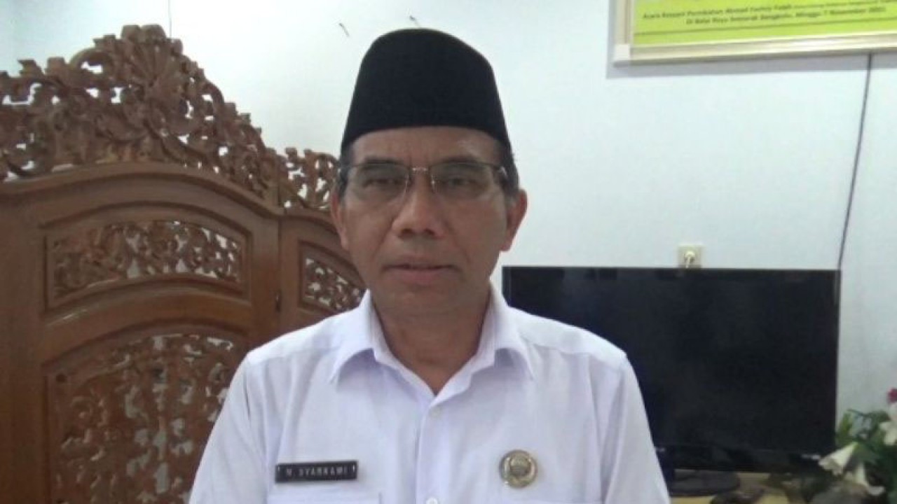 Kepala Dinas Peternakan dan Kesehatan Hewan Provinsi Bengkulu M. Syarkawi. ANTARA/Anggi Mayasari