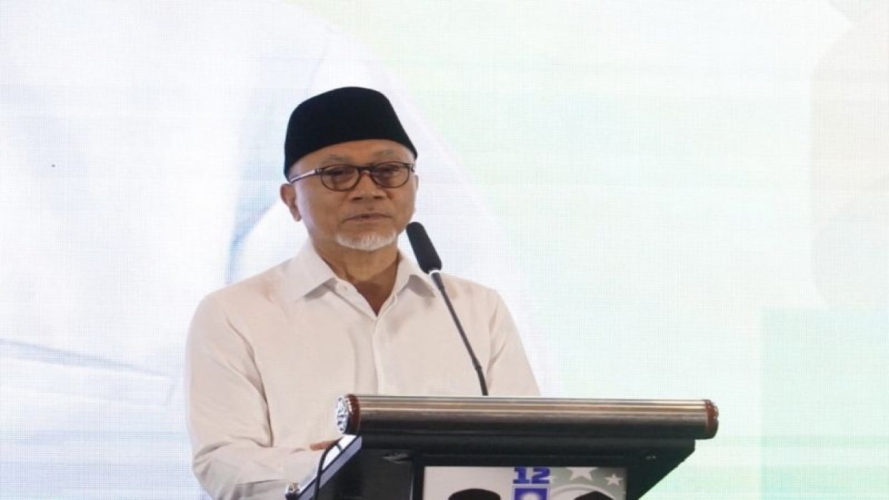 Menteri Perdagangan (Mendag) Zulkifli Hasan (ANTARA/Ho/Kementerian Perdagangan)