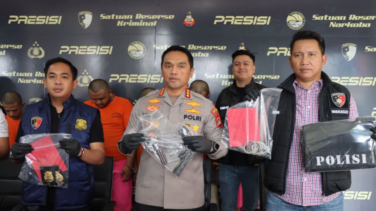 Kapolres Metro Jakarta Barat, Kombes Pol Muhammad Syahudi di Mapolres Metro Jakarta Barat, Selasa (14/3/2023). ANTARA /HO-Polres Jakarta Barat