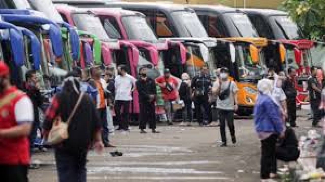Masyarakat antusias mengikuti program mudik gratis/ist