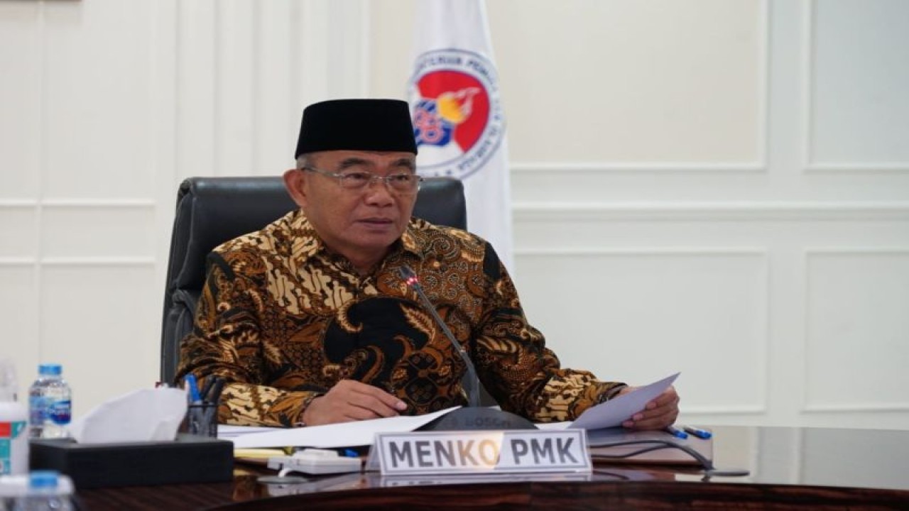 Menteri Koordinator Bidang Pembangunan Manusia dan Kebudayaan (Menko PMK) Muhadjir Effendy. ANTARA/HO-Humas Kemenko PMK.