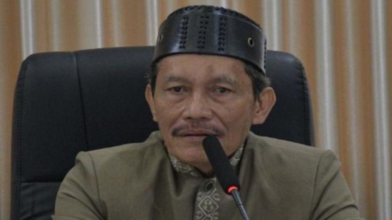 Ketua Majelis Ulama Indonesia Kabupaten Cianjur, Jawa Barat, KH Abdul Rauf.(ANTARA/Ahmad Fikri).