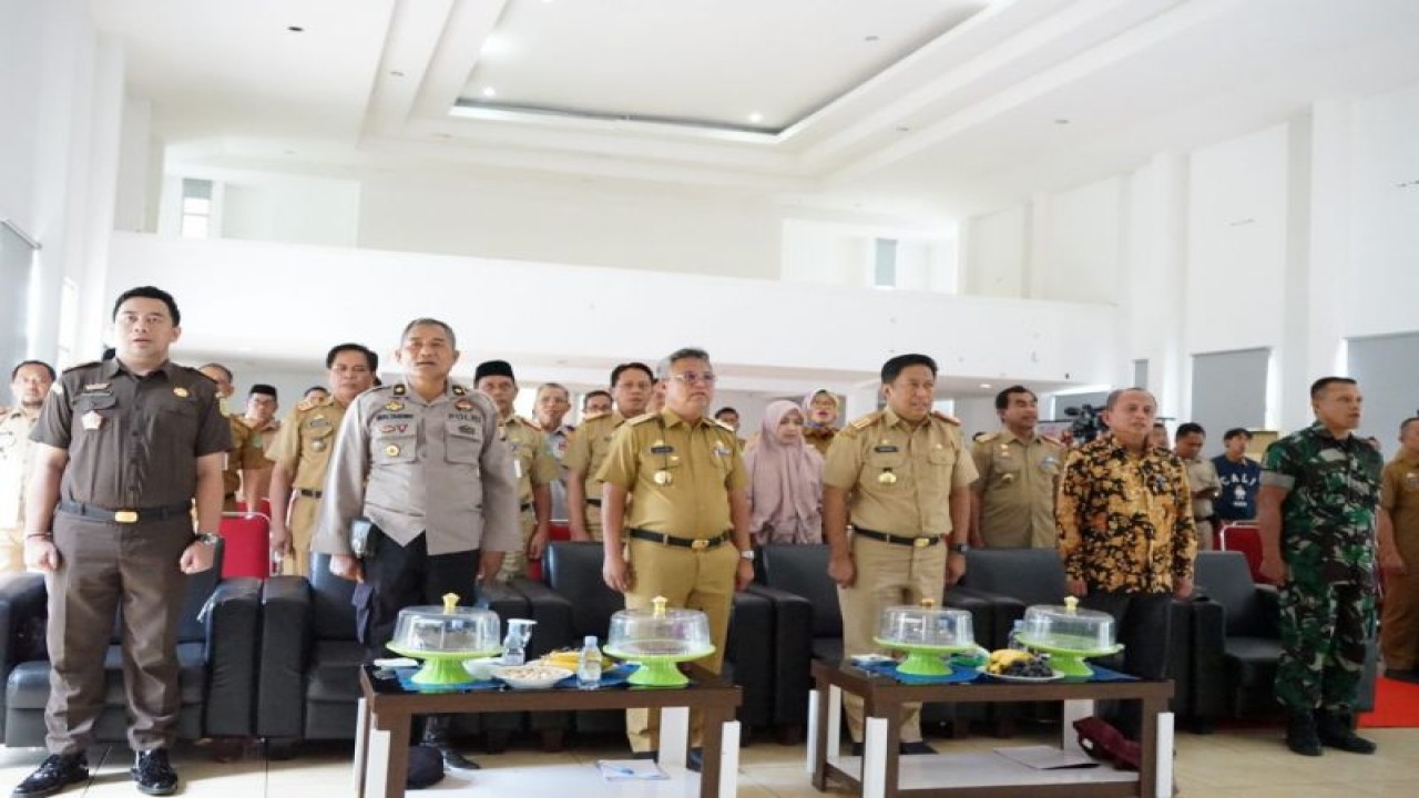 Suasana Musrembang di Kabupaten Luwu Timur, Sulsel dengan mendorong reformasi birokrasi. (Antara/HO-Pemkab Lutim)