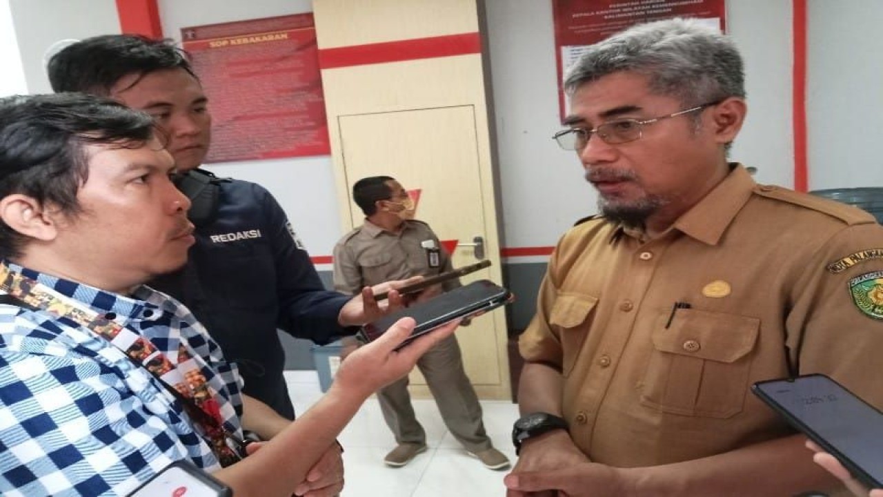 Kepala Dinas Pendidikan Kota Palangka Raya, Kalimantan Tengah Jayani. ANTARA/Adi wibowo