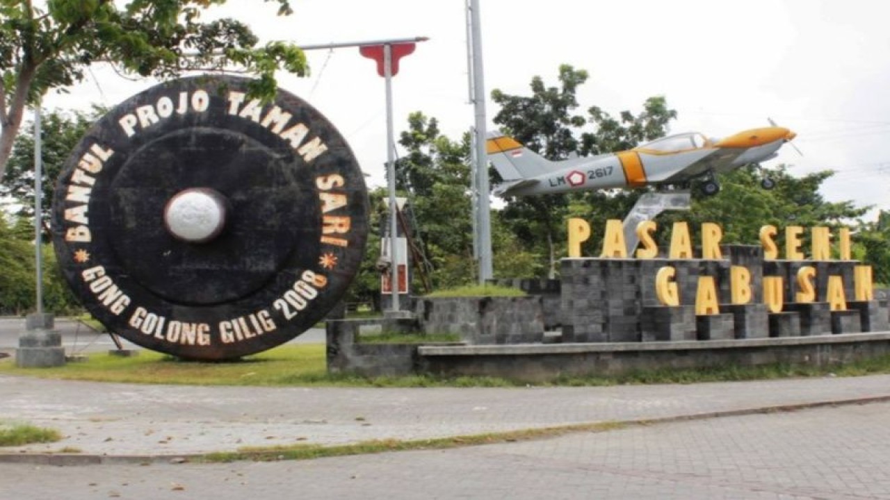 Pasar Seni Gabusan di Kabupaten Bantul, Daerah Istimewa Yogyakarta. (Foto jelajahjogja)