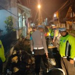 Patroli polisi cegah kejahatan jalanan. ANTARA/HO-Polres Karawang.-1677731897