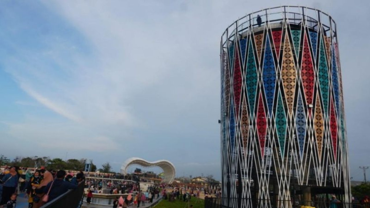 Objek Taman Wisata Laut Pasir Kencana Kota Pekalongan, Jawa Tengah. ANTARA/HO-Humas Kota Pekalongan