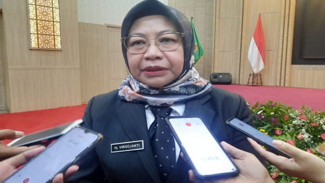 Pelaksana Harian Sekretaris Daerah (Plh Sekda) Provinsi Banten Virgojanti (Mulyana)
