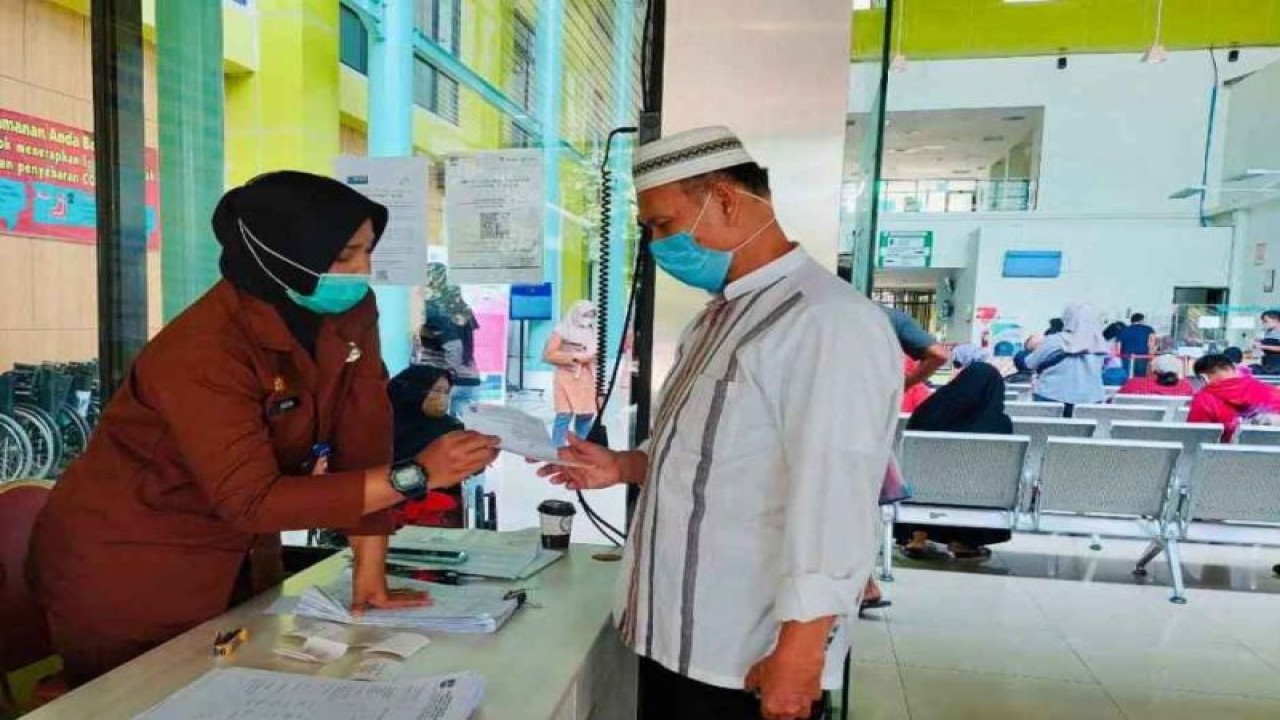Pelayanan pasien di Rumah Sakit Umum Daerah Khidmat Sehat Afiat atau RSUD KiSA di Kota Depok. (ANTARA/HO)