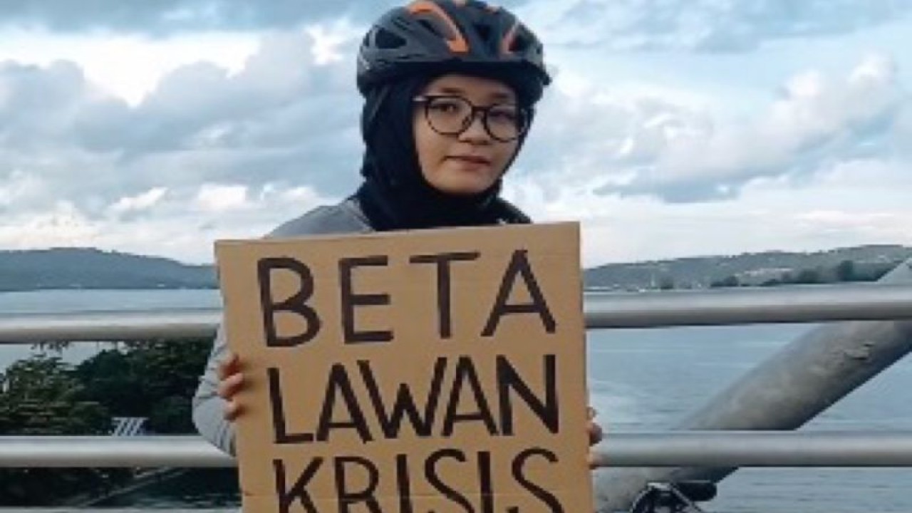 Perempuan Maluku kampanye lawan krisis iklim melalui digital. (ANTARA/HO-Jala Ina)