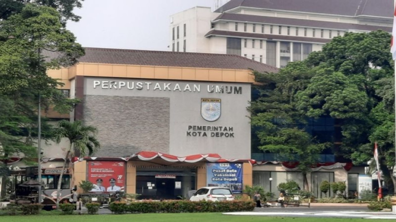 Perpustakaan Umum Pemkot Depok (ANTARA/Foto: Feru Lantara)