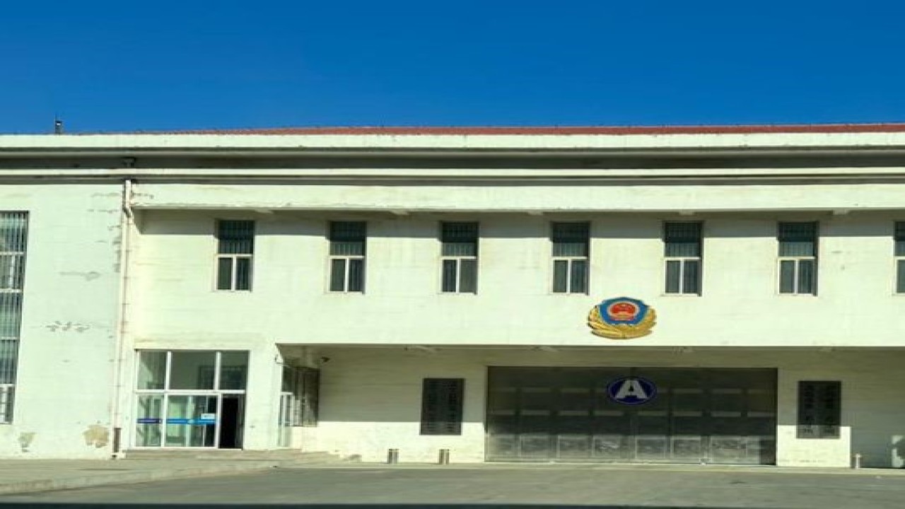 Pintu utama penjara Jimo di Kota Qingdao, Provinsi Shandong, China. ANTARA/M. Irfan Ilmie