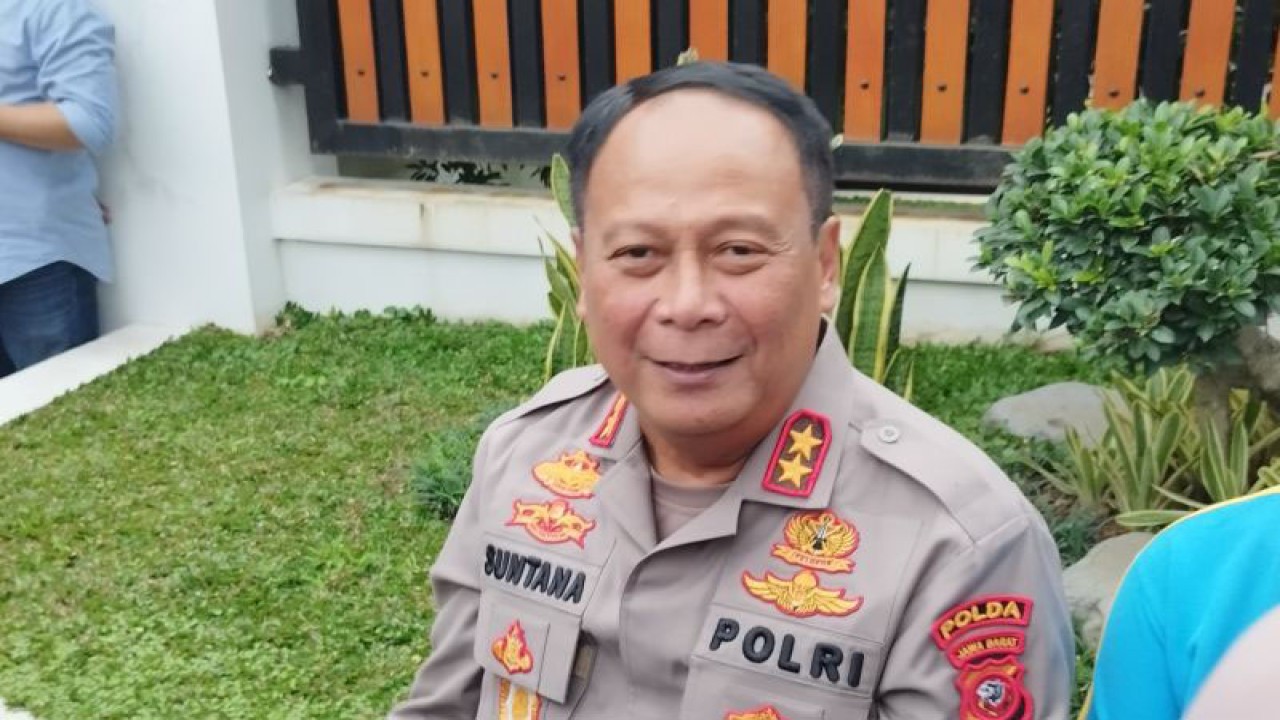 Kapolda Jawa Barat Irjen Pol Suntana. (ANTARA/Bagus Ahmad Rizaldi)
