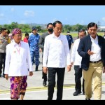 Presiden Jokowi tiba di Bali resmikan Pura Agung Besakih-1678680394