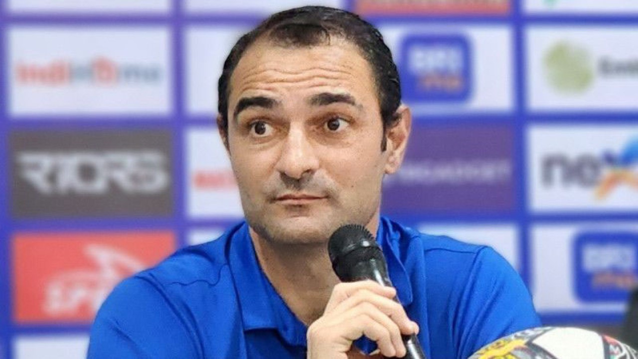 Pelatih PSIS Semarang Gilbert Agius (ANTARA/ I.C.Senjaya)