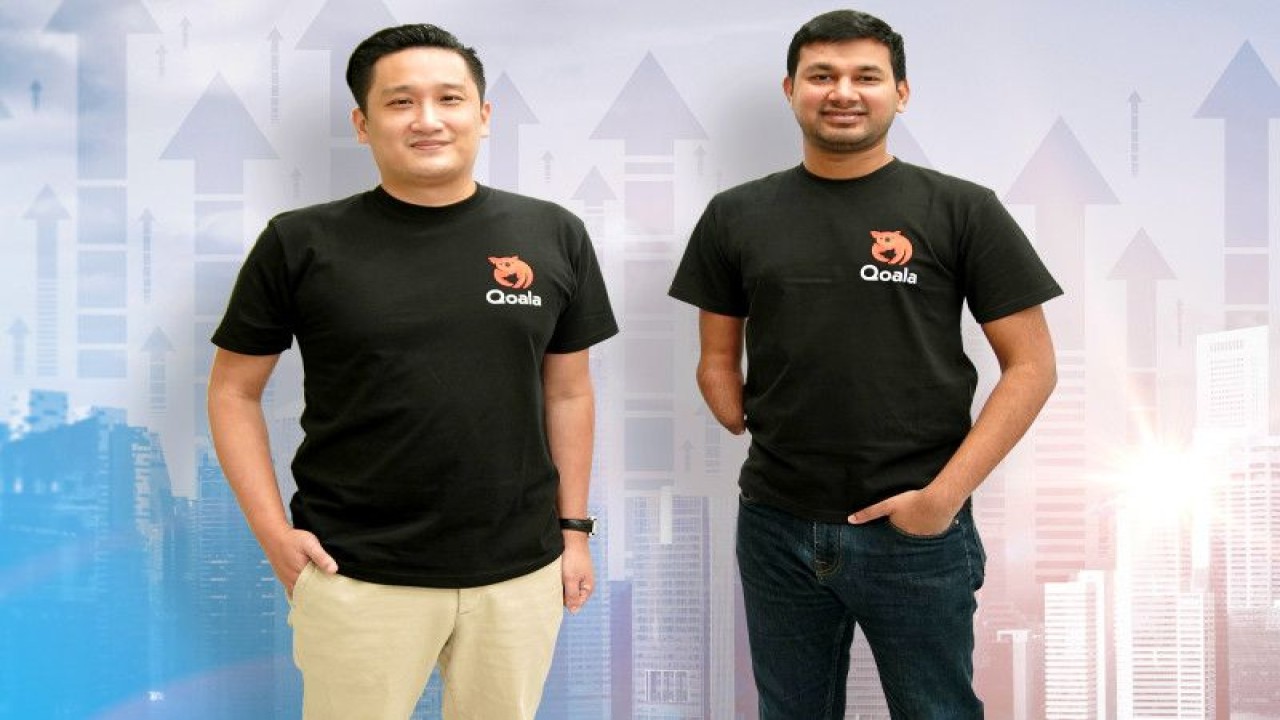 Kiri ke kanan - Deputy CEO and Co-founder of Qoala Tommy Martin dan CEO and Founder of Qoala Harshet Lunani (ANTARA/HO-Istimewa)
