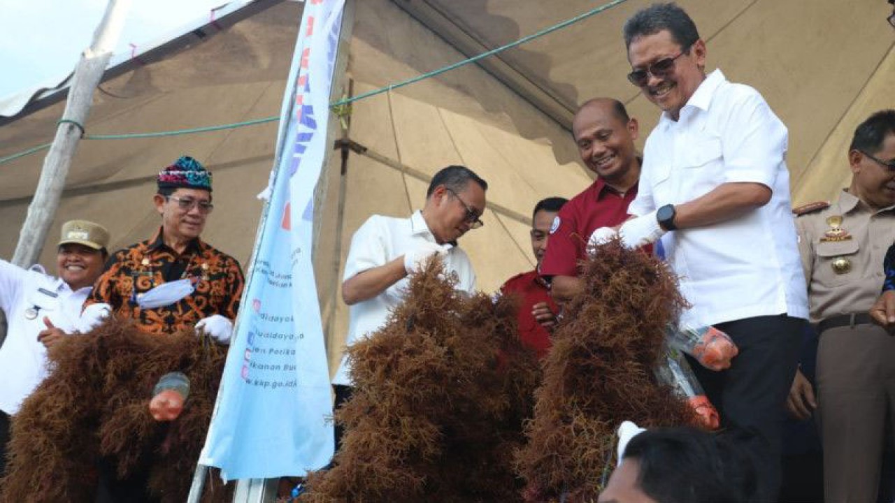 Menteri Kelautan dan Perikanan (KP) Sakti Wahyu Trenggono. ANTARA/ (Humas KKP)