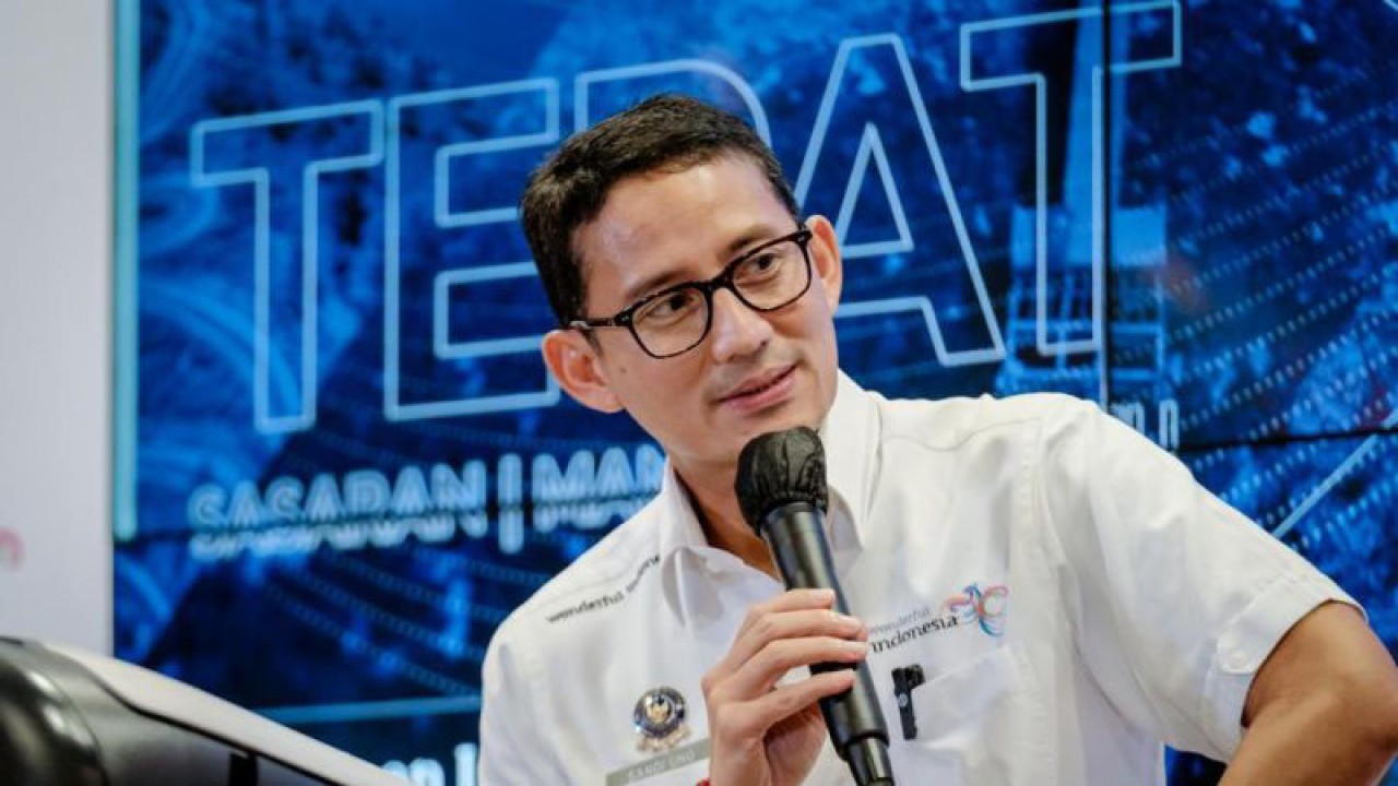 Menteri Pariwisata dan Ekonomi Kreatif (Menparekraf) Sandiaga Uno. ANTARA/ (Humas Kemenparekraf)