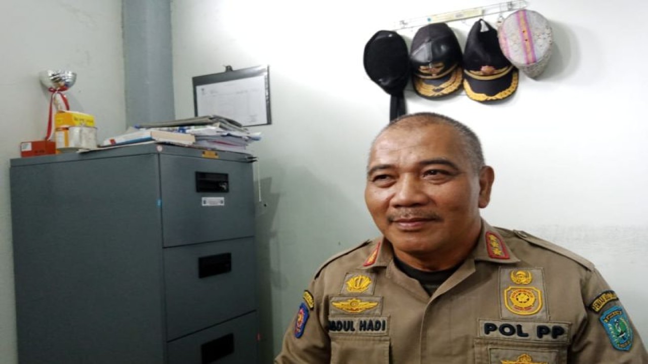 Sekretaris Satpol PP Belitung, Abdul Hadi (ANTARA/Kasmono)