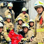Satu orang meninggal akibat kebakaran tiga rumah di Grogol Selatan-1678764959