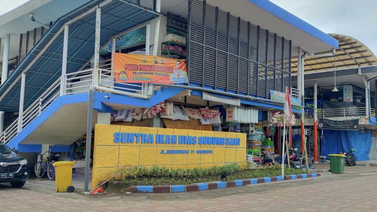 Sentra Ikan Hias (SIH) Gunungsari di kawasan Kecamatan Wonokromo, Kota Surabaya (ANTARA/HO-Diskominfo Surabaya)