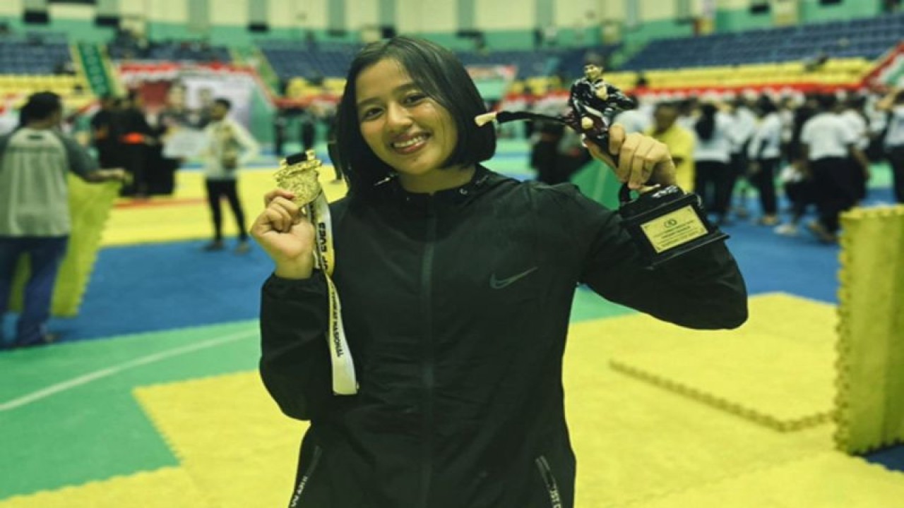 Bripda Meisya Shelonia Jeyne Kaligis. ANTARA/HO-Humas Polda Sulut (1)