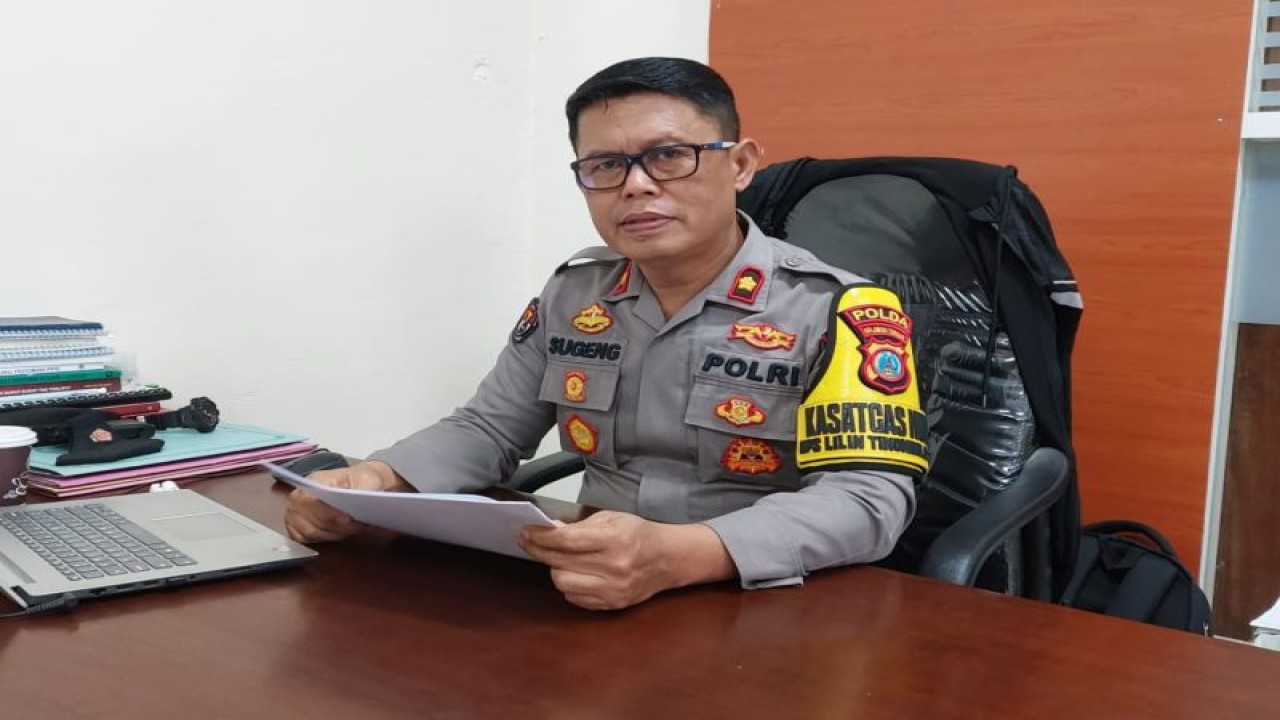 Kepala Subdit Penmas Polda Sulteng, Kompol Sugeng Lestari . ANTARA/HO-Polda Sulteng