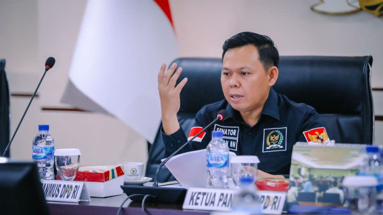 Wakil ketua Dewan Perwakilan Daerah (DPD) RI Sultan B Najamudin. ANTARA/HO-Humas DPD.