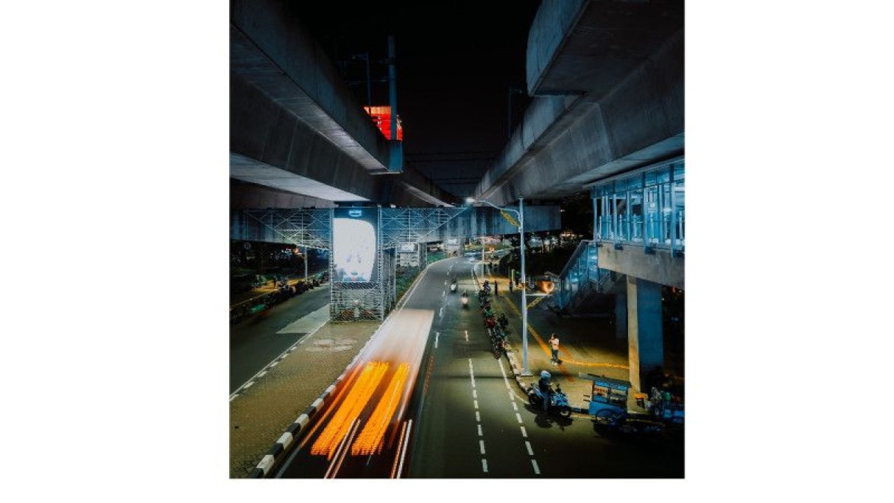 Contoh foto "long exposure" dalam kondisi "lowlight" menggunakan fitur Expert RAW di Samsung Galaxy S23 Series 5G. (ANTARA/HO-Samsung Indonesia)