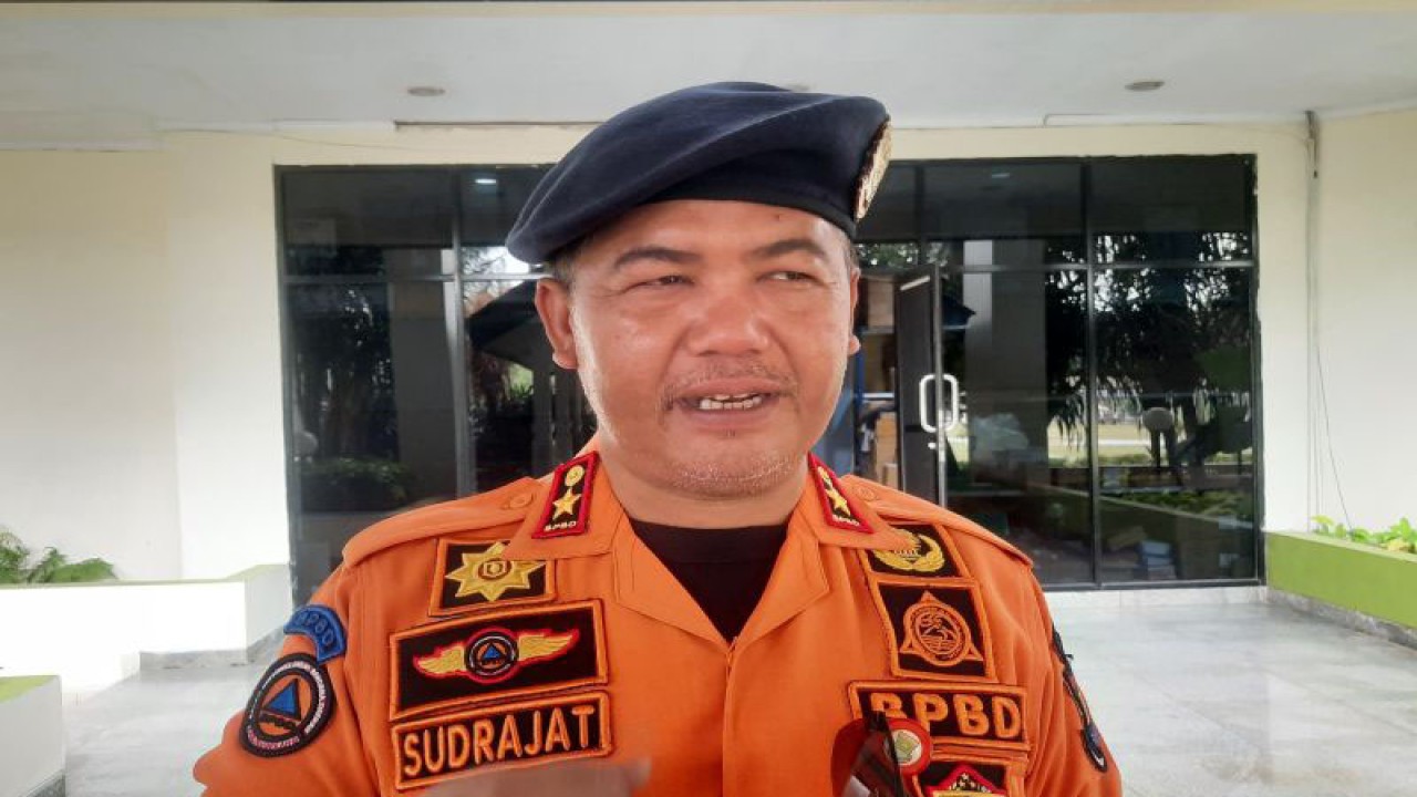 Kepala BPBD Kabupaten Tangerang, Ujat Sudrajat (Azmi Samsul Maarif)