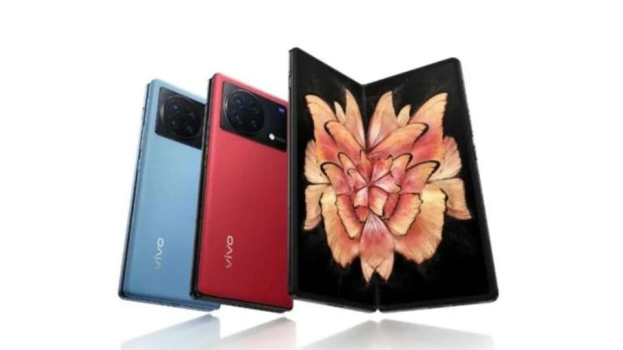 Ponsel Vivo X Fold. (Gizmochina)