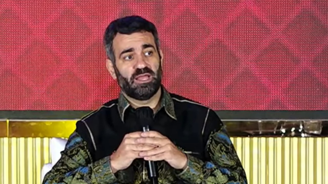 Ekonom Senior Bank Dunia Wael Mansour dalam acara Indonesia Leading Economic Forum 2023 di Jakarta, Selasa (14/3/2023). ANTARA/Agatha Olivia Victoria.