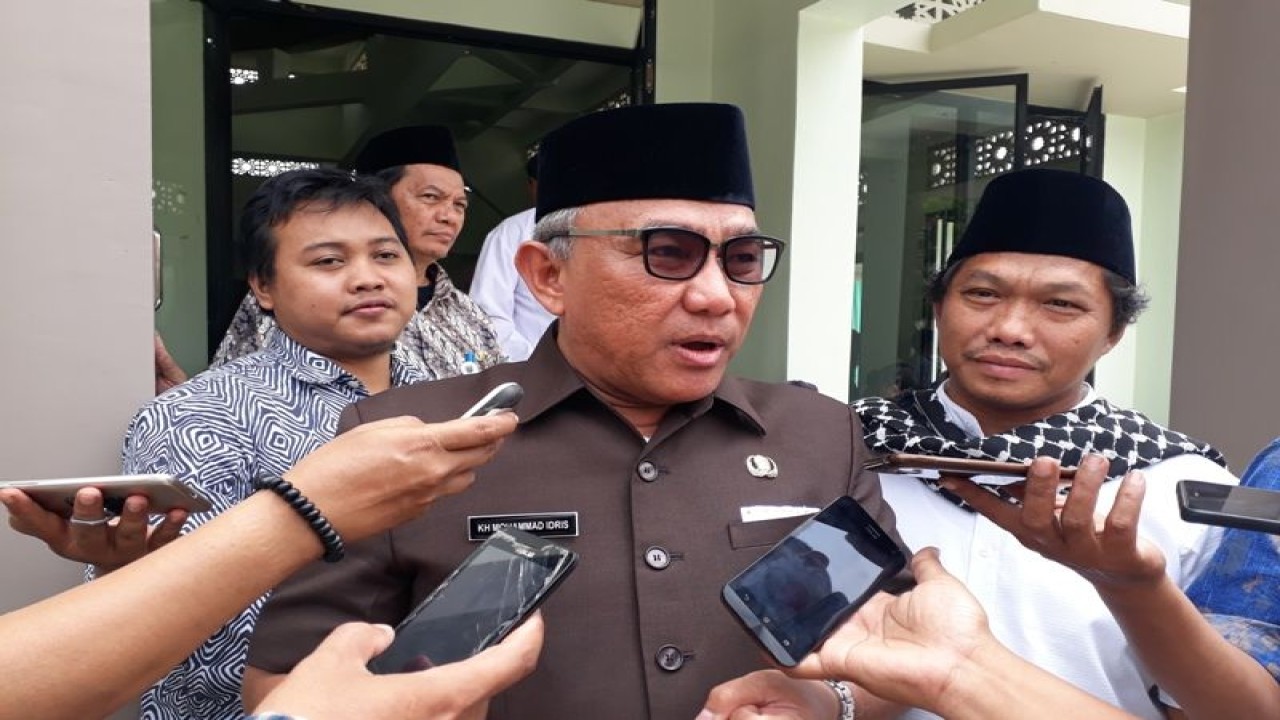 Wali Kota Depok Mohammad Idris. (ANTARA/Feru Lantara)