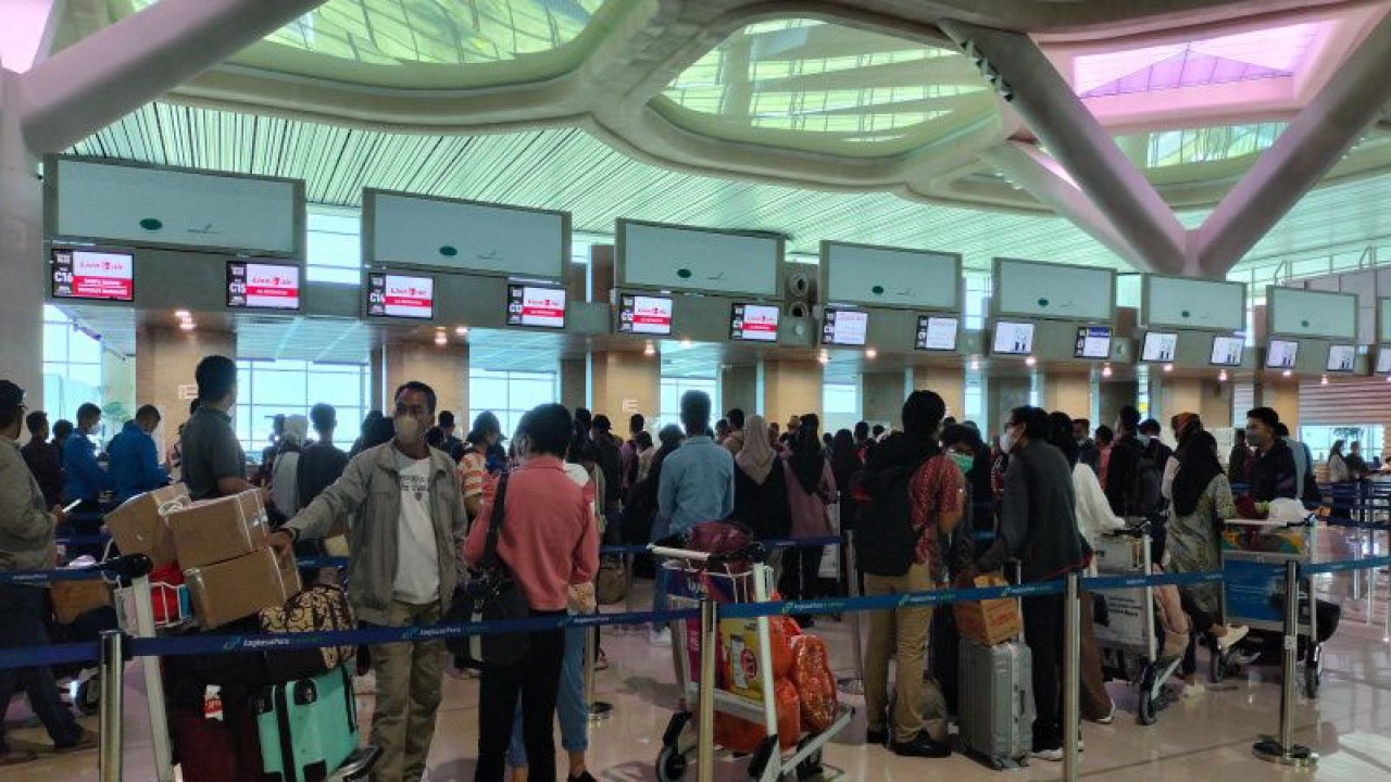 Yogyakarta International Airport (YIA) di Kabupaten Kulon Progo. (ANTARA/Sutarmi)
