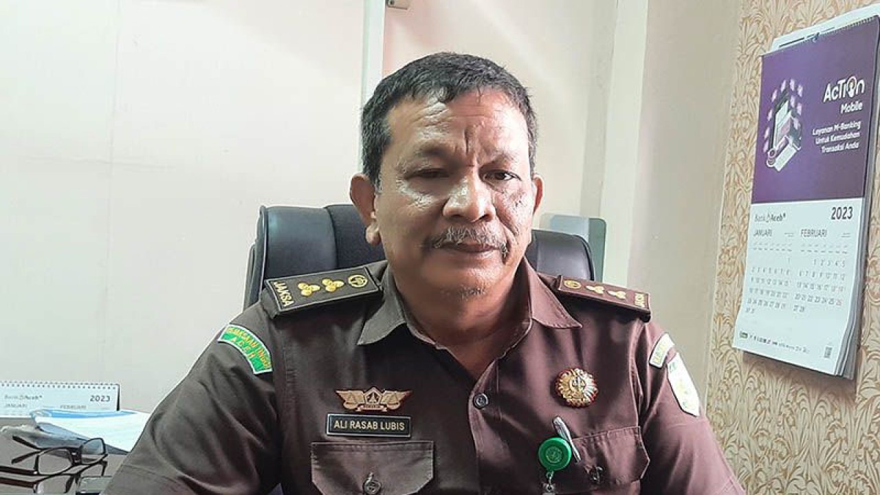Kepala Seksi Penerangan Hukum Kejati Aceh Ali Rasab Lubis. ANTARA/M Haris SA