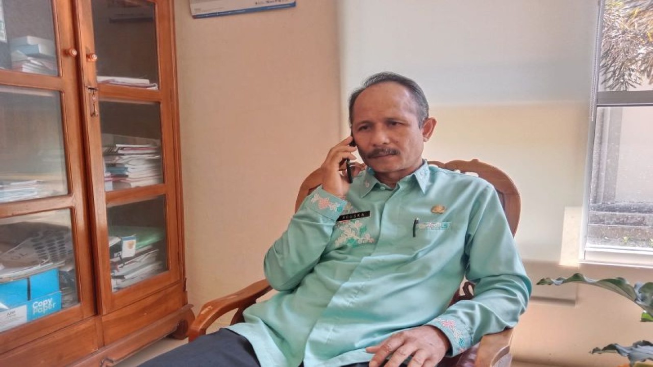 Sekretaris Dinas Perindustrian, Perdagangan dan Ketenagakerjaan Agam, Aguska Dwi Fajra.