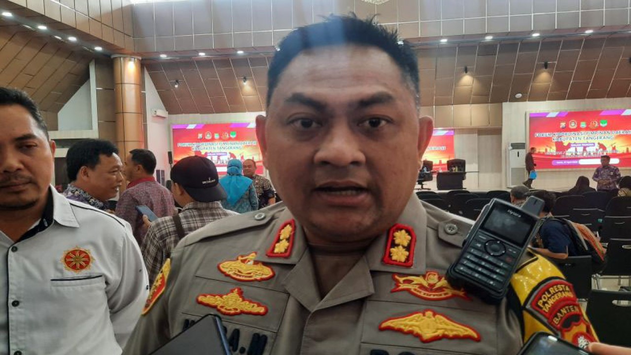 Wakapolresta Tangerang AKBP Indra (AAzmi Samsul Maarif)